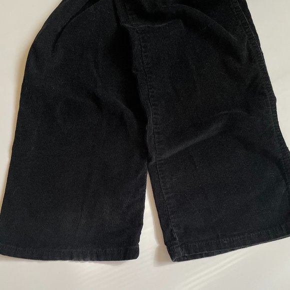 Black Sutton Straight Corduroy Pants - Picture 12 of 14